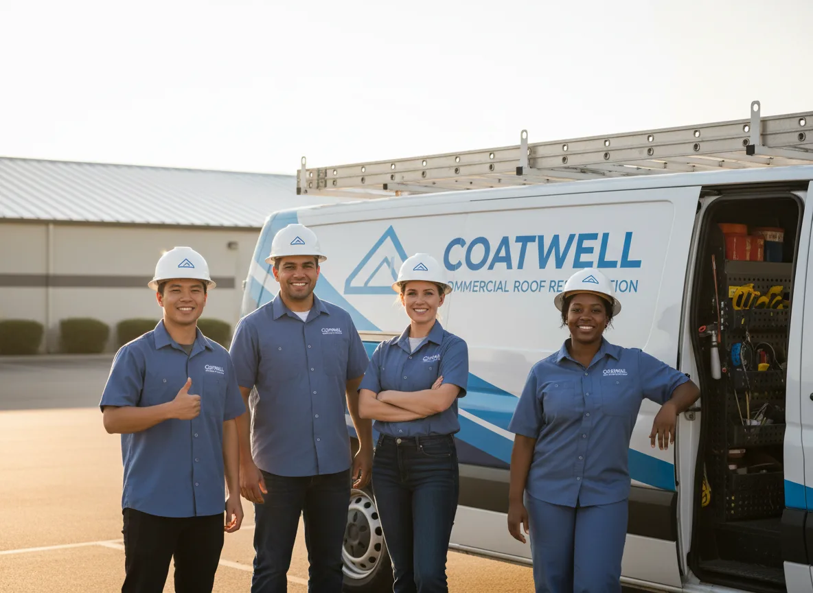 Commercial roof coating company in Wales, ND
